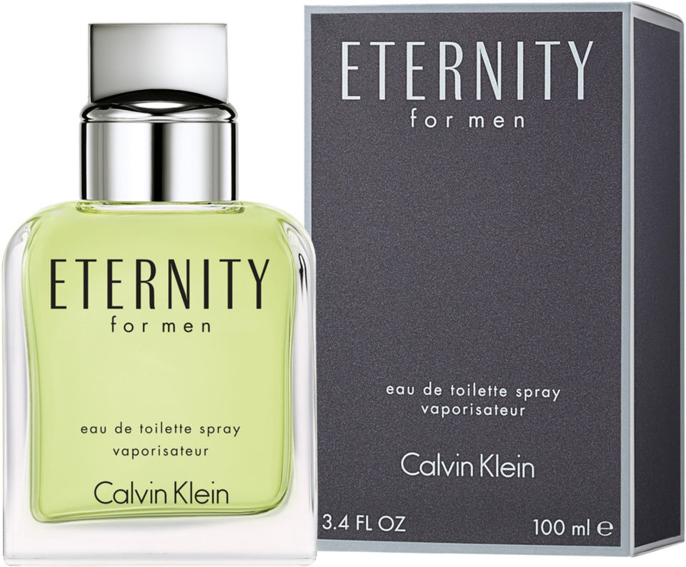 Eternity For Men By Calvin Klein Eau De Toilette Spray 100ml