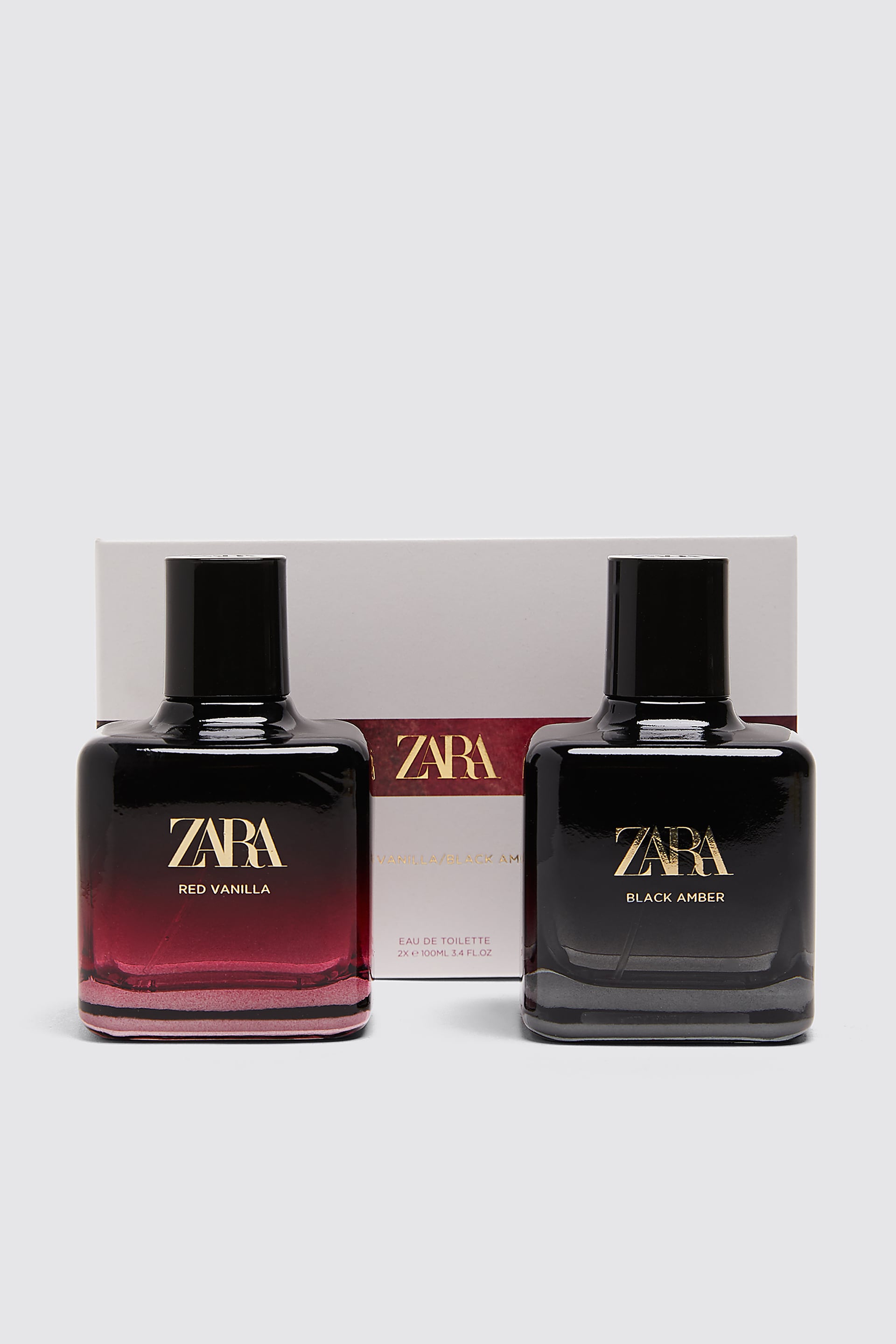 Fragrance Zara Black Amber Red Vanilla ZARA RED VANILA AND BLACK